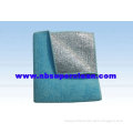 Factory price silver scrubber 2 IN 1 microfiber Cloth, sublimation microfiber washing cloth